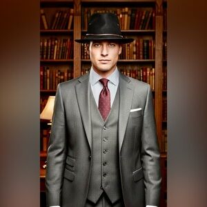 Scala Classico Men's Crushable Outback Wool Hat Size Large Made In USA